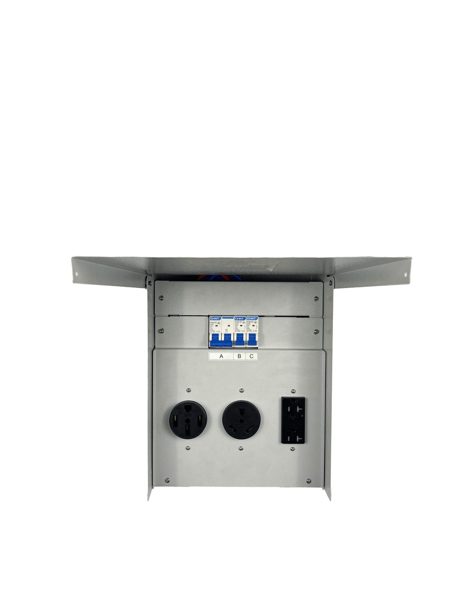 RV 20A/30A/50A 3-in-1 Multi-Function Outlet Box - 图片 2