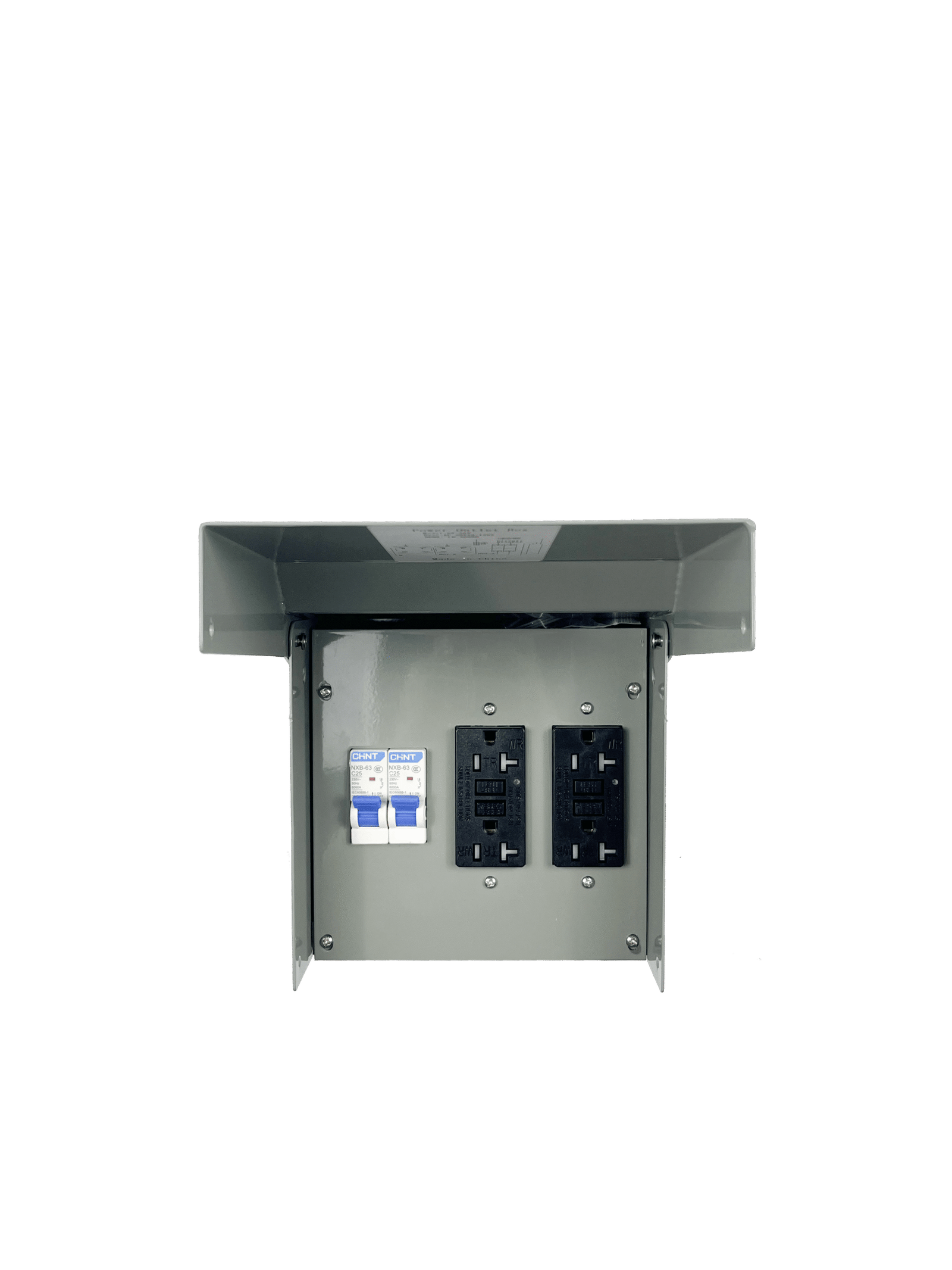 RV 40A GFCI Dual Wave Cover Outlet Box with Breaker - 图片 2